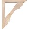 Ekena Millwork Olympic Traditional Smooth Bracket w/ Offset Brace, Douglas Fir, 5 1/2"W x 32"D x 38"H BKT0604X32X38OLY01SDF - alternate 2